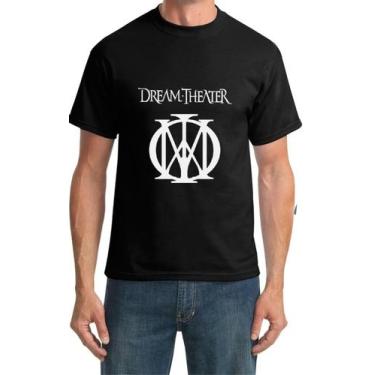 Imagem de Camiseta Banda Dream Theater Camisa 100% Algodão - If Camisas