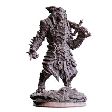 Imagem de Eomar, Leonin Knight - Leonin Guerreiro - Miniatura sem pintura para RPG