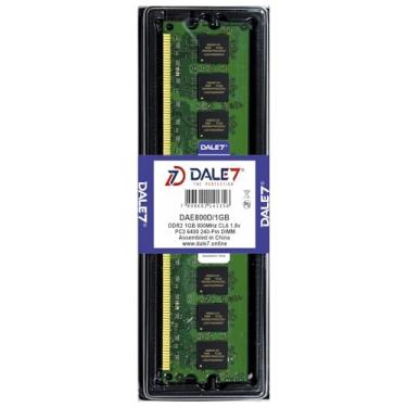 Imagem de Dale7, Memória Dale7 Ddr2 1gb 800 Mhz Desktop 1.8v