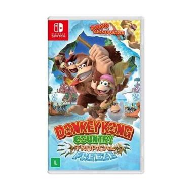 Imagem de Jogo Donkey Kong Country Tropical F. Nintendo Switch Físico