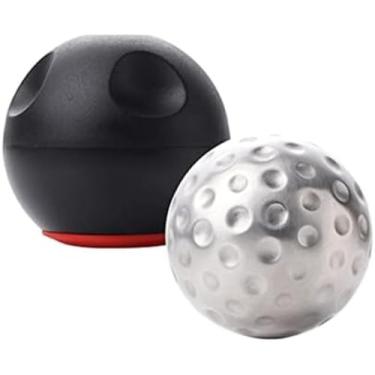 Imagem de Bolas de gelo de uísque, cubos de gelo de aço inoxidável 304 para bebidas resfriadas com caixa, pedras de congelamento rápido de uísque reutilizáveis, resfriador de vinho em formato de golfe