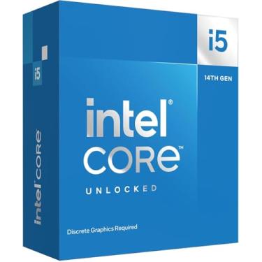 Imagem de Intel® Novo processador CoreTM i5-14600K para desktop para jogos 14 (6 núcleos P + 8 núcleos E) com gráficos integrados - desbloqueado