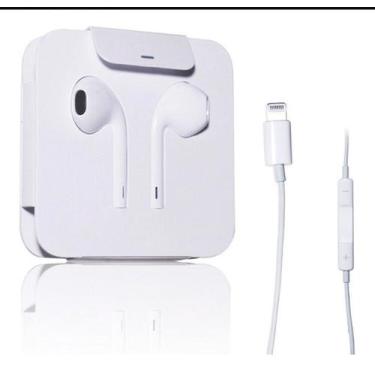 Imagem de Fone Ouvido Com Fio, Compatível Conector Lightning - SMCELL