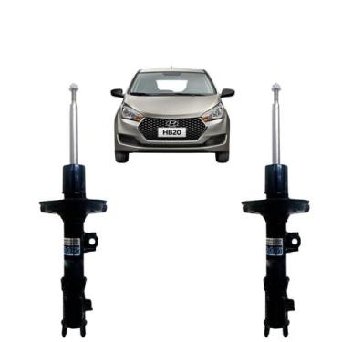 Imagem de 2 Amortecedor Nakata Direito+ Esquerdo Dianteiro Hyundai Hb20 2014, DI