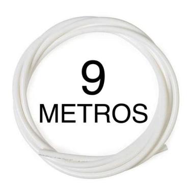 Imagem de Mangueira Para Filtro Purificador Bebedouro 1/4 - 9 Metros (Branca) - 