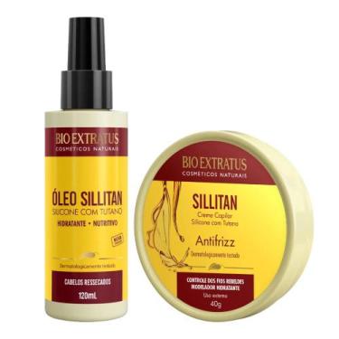Imagem de Kit Tutano Controle de volume e Antifrizz 1 Creme Capilar Sillitan 1 Ó