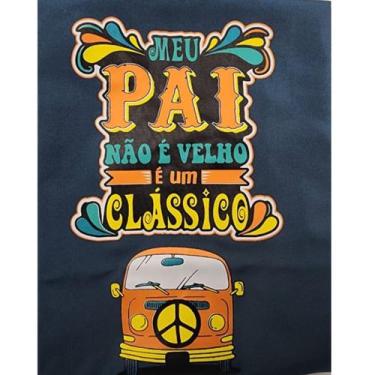 Imagem de Avental de Cozinha Churrasqueiro c/ Bolso Oxford Dia dos Pais Paizão P