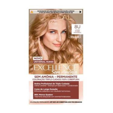 Imagem de Tintura Universal Nudes Excellence L'oréal Paris 8U Louro Claro Univer