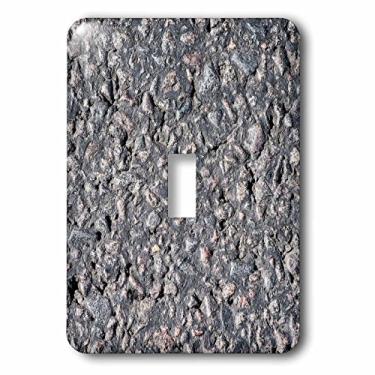 Imagem de 3dRose lsp_270926_1 Textura de asfalto cinza escuro. Interruptor de alternância de alcatrão de carvão e seixos, misto