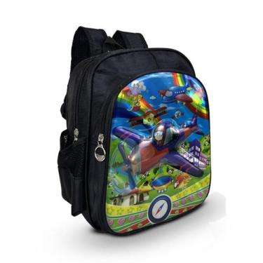 Imagem de Mochila Escolar Infantil Pra Menino Estampada Resistente - Mochila Inf