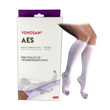 Imagem de Meia Compressão Venosan AES Anti Trombo Não Estéril 18MMHG 3/4 (Pantur