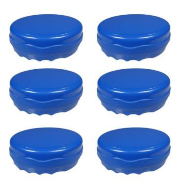 Imagem de Saboneteira Azul Royal De Plástico Venda De Comerciantes - Russo Art