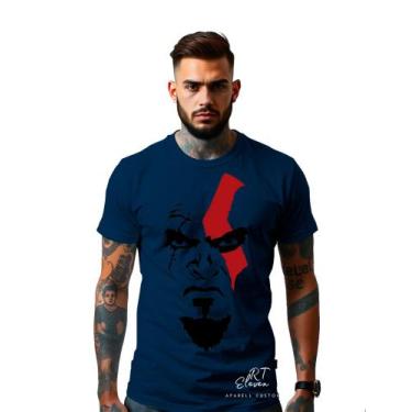 Imagem de Camiseta Personalizada Estampada Gamer God Of War Unissex Malha 100% A