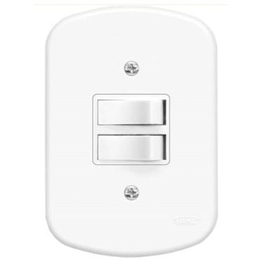 Imagem de Conjunto de Interruptor Simples C/ Interruptor Paralelo Fame