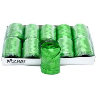 Imagem de Fitilho Decorativo 5MM X 50M Verde - Pacote com 10 - Nizuri