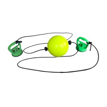 Imagem de simhoa Bola de perfuração de extremidade dupla, bola de reflexo de boxe, fivela ajustável, equipamento de boxe, bola de velocidade