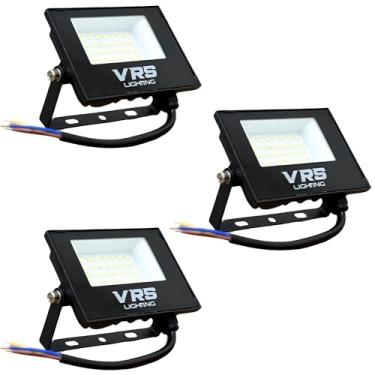 Imagem de Refletor Led 50w Holofote Branco Frio 6500k IP67 Bivolt VRS Lighting (Kit 3 Unidades)