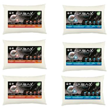 Imagem de Kit Travesseiros Nasa X - 10cm e 13cm - Duoflex