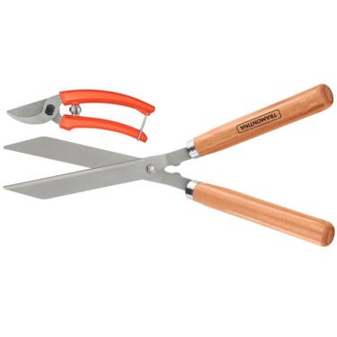 Imagem de Conjunto de Tesoura de Poda e Tesoura para Cerca Viva/Grama Tramontina 2 Peças