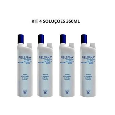 Imagem de KIT 4 Pielsana Polihexanida Solução Aquosa - 350ml - DBS