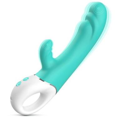 Imagem de  Vibrador Feminino Estimulador De Ponto G e Clitóris  Recarregável 9 V