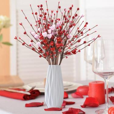 Imagem de Flores Artificiais N&T NIETING - Ramos de Berry para o Dia dos Namorad