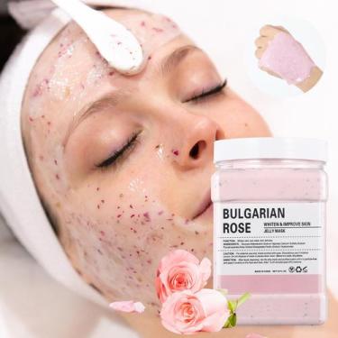 Imagem de Máscara de Gelatina GUOYAOLIFU Rosa Búlgara - Hidratante 680ml