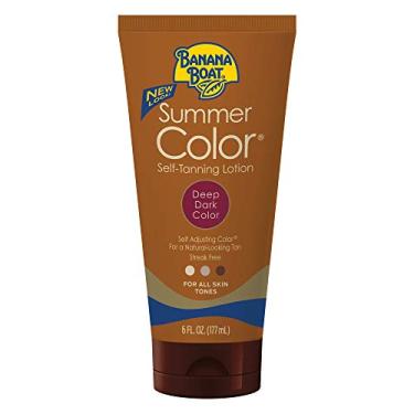 Imagem de Banana Boat , Loção Autobronzeadora Summer Color, Cor Escura Profunda Para Todos Os Tons De Pele, 6 Oz