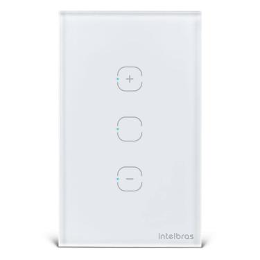 Imagem de Interruptor Smart Touch Wi-Fi Dimmer Branco - Intelbras - EWS 1101