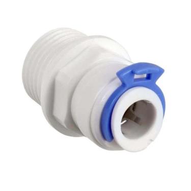 Imagem de 50 Conexão Reta Conector Engate Rápido Rosca 1/2 - BBI