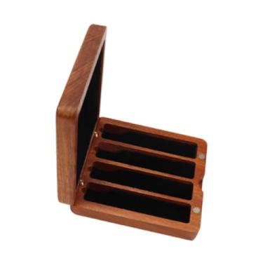 Imagem de MERIGLARE CLARINET SAXOPHONE CLETE CASE CASE CASE CASE CASE Caixa de armazenamento de acessórios de instrumentos musicais portátil para viagens em casa ao ar