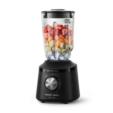 Imagem de Liquidificador Série 3000 Turbo Philips Jarra de Vidro 700W - Preto, 2