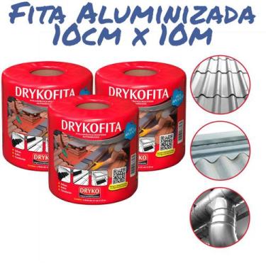 Imagem de Kits Fita de Manta Asfaltica Para Goteiras e Infiltrações15cm x 10m  D