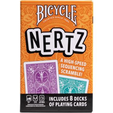Imagem de Jogo de cartas Bicycle Nertz Playing com 8 baralhos de cartas