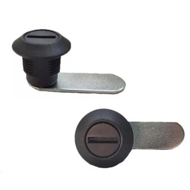 Imagem de 300 Unid Fecho Segurança Quadro Eletrico Lingueta Reta NR10