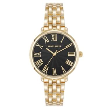Imagem de Anne Klein Relógio de pulseira feminino, Dourado