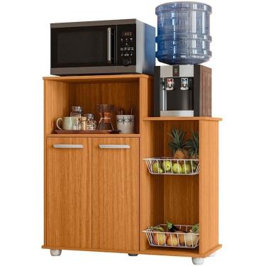 Imagem de Balcão Fruteira Para Cozinha 2 Portas 91 Cm Solle Freijo Pln