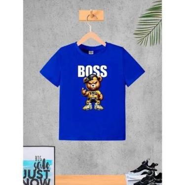 Imagem de Camiseta Infantil Menino Roupa Criança Masculino Verão - loja dinka, 2
