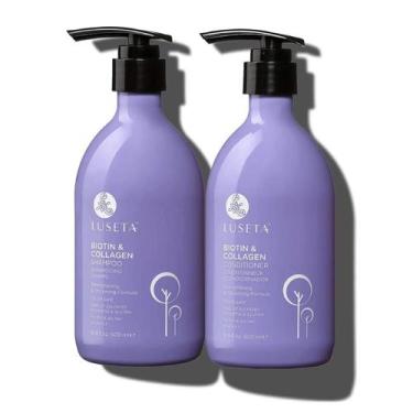 Imagem de Conjunto de shampoo e condicionador Luseta Biotina para o crescimento 