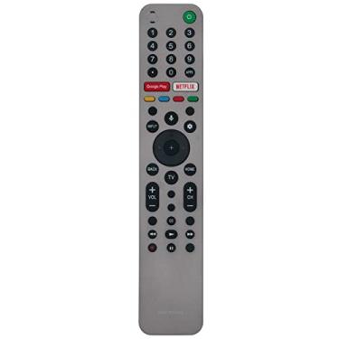 Imagem de Substituição de controle remoto por voz RMFTX611U RMF-TX611U para Sony Bravia TV XBR-85Z8H XBR-Z8H XBR-Z8H XBR-75Z8H com botão de atalho do aplicativo Netflix XBR85Z8H XBR75Z8H