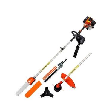 Imagem de Roçadeira Multifunções 4x1 43cc RM-MT430 Siga Tools + Enxada Rotativa 