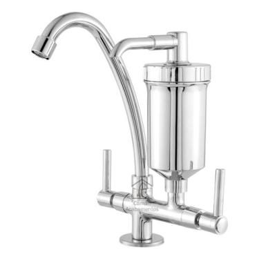 Imagem de Torneira 2072 Para Cozinha Com Filtro Bancada - Caman Acabamentos