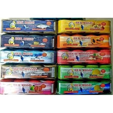Imagem de kit com 20 PACOTES DE PASTILHAS IDEAL MASSAS - PARA CARPA CABEÇUDA - A