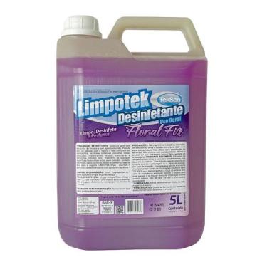 Imagem de Desinfetante Limpotek floral fix 5L - TekSan