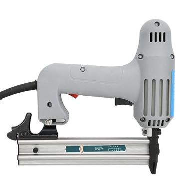 Imagem de F30 Pistola de Pregos Reta Elétrica, Grampeador, Ferramentas de Pregar Madeira, Plugue UE 220V, Tamanho Pequeno, Peso Leve, Fácil de Transportar, Baixo Ruído de Operação, Forte