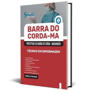 Imagem de Apostila Prefeitura Barra Do Corda Ma 2025 Técnico Em - Editora Soluca