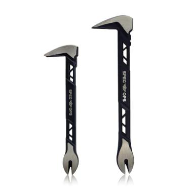 Imagem de Spec Ops Ferramentas de 20,32 cm e 25,4 cm Puxador de unhas para gatos Pry, aço de alto carbono