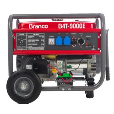 Imagem de Gerador à Gasolina 9kva Branco B4t-9000e Partida Elétrica