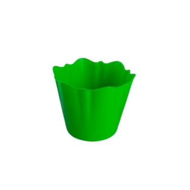 Imagem de Kit 20 Cachepô de Plástico - Vaso de Festa - Lembrancinha - Decoração de Aniversário(Verde Limão)