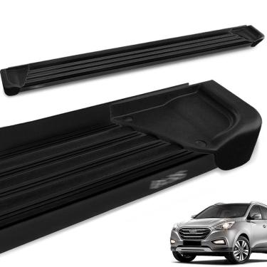 Imagem de Estribo Lateral Ix35 2011 A 2022 Aluminio Preto A1